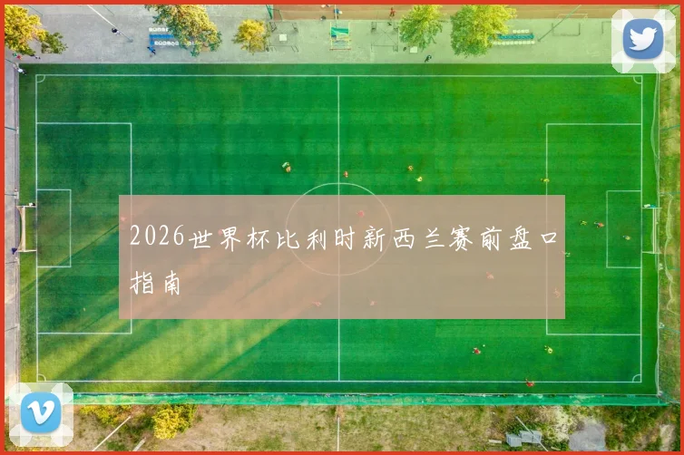 2026世界杯比利时新西兰赛前盘口指南